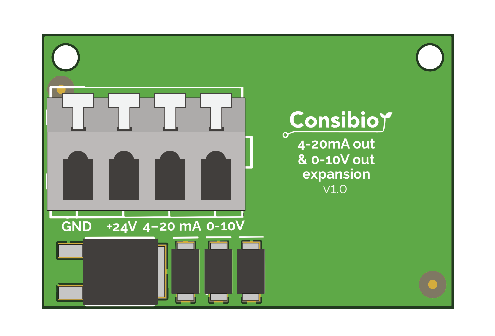 Expansion 420mA output + 010V output Consibio Customer Portal